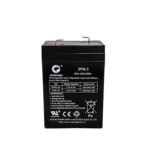 Герметичный свинцово-кислотный аккумулятор 6V4.5Ah 3FM4.5 Ups Battery производитель