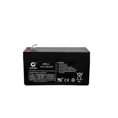 12V1.2Ah Герметичный свинцово-кислотный аккумулятор 6FM1.2 Ups Battery производитель