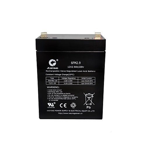 12V2.9Ah Герметичный свинцово-кислотный аккумулятор 6FM2.9 Ups Battery производитель