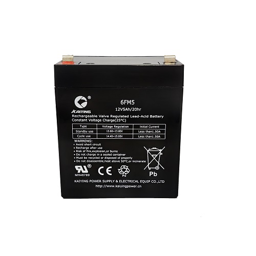 Герметичный свинцово-кислотный аккумулятор 12V5Ah 6FM5 Ups Battery производитель