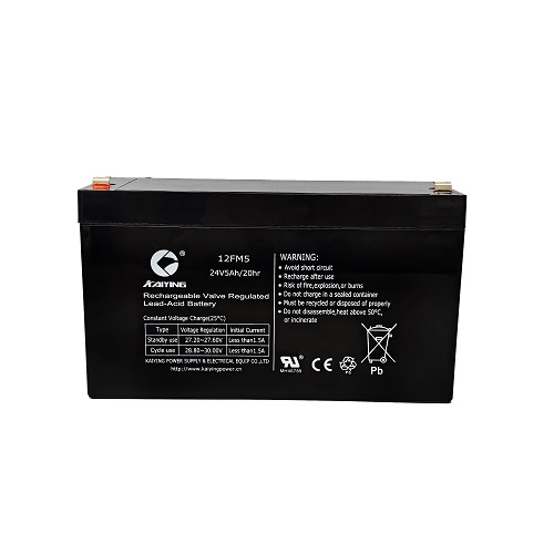 24V5Ah Герметичный свинцово-кислотный аккумулятор 12FM5 Ups Battery производитель