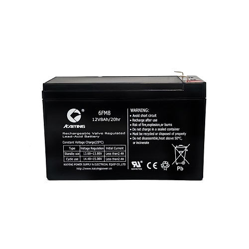 Герметичный свинцово-кислотный аккумулятор 12V8Ah 6FM8 Ups Battery производитель