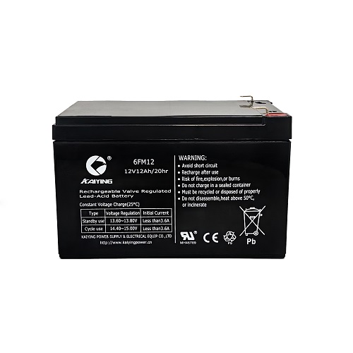 Герметичный свинцово-кислотный аккумулятор 12V12Ah 6FM12 Ups Battery производитель