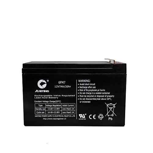 Герметичный свинцово-кислотный аккумулятор 12V7Ah 6FM7 Ups Battery производитель