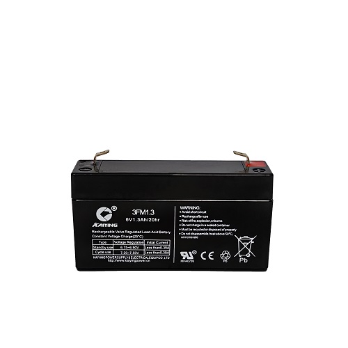 6V1.3Ah Герметичный свинцово-кислотный аккумулятор 3FM1.3 Ups Battery производитель