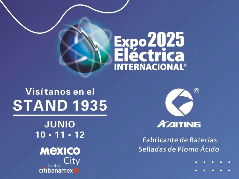 Увидимся в Мехико! EXPO ELÉCTRICA INTERNACIONAL 2025!